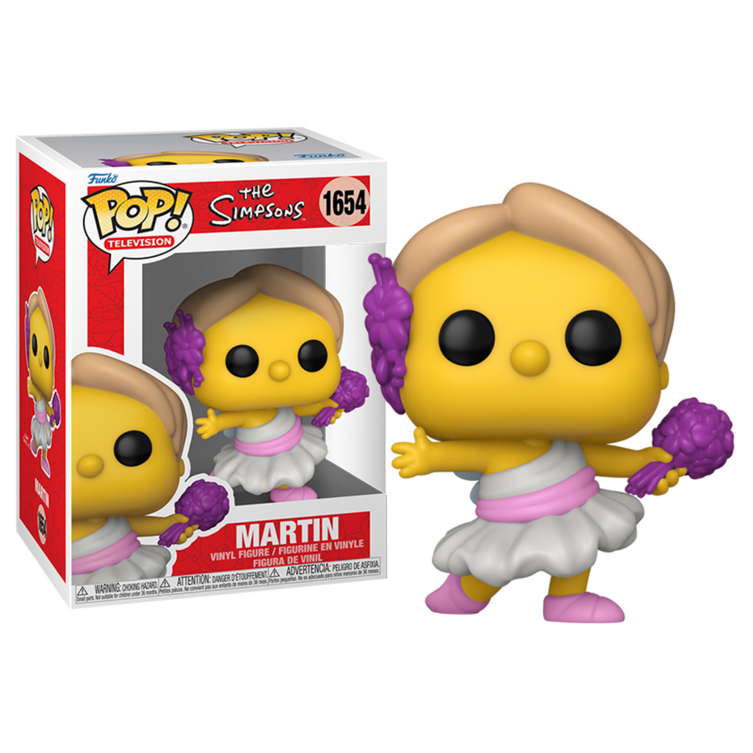 Funko Pop! TV: Simpsons 0 - Martin Prince As Calliope - The Simpsons - Figura de Vinilo Coleccionable - Idea de Regalo - Mercancia Oficial - Juguetes para Niños y Adultos - TV Fans