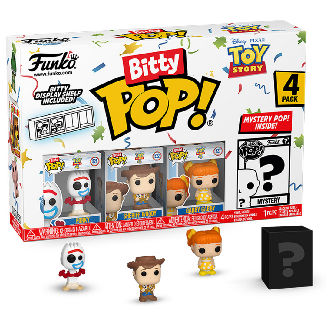 Toy Story - Bitty POP Forky 4 Figuras