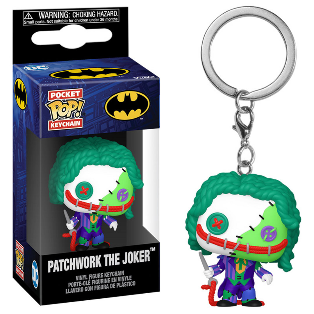 Batman - POP Keychain The Joker Patchwork