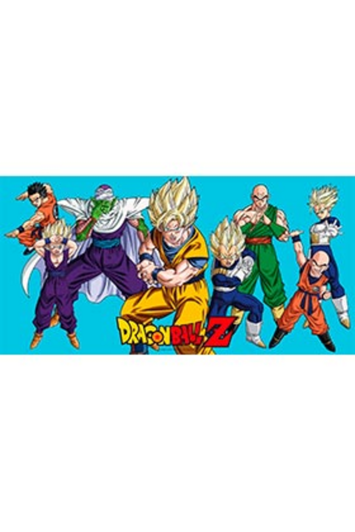 Dragon ball z heroes poster de vidrio dragon ball 60x30 cm