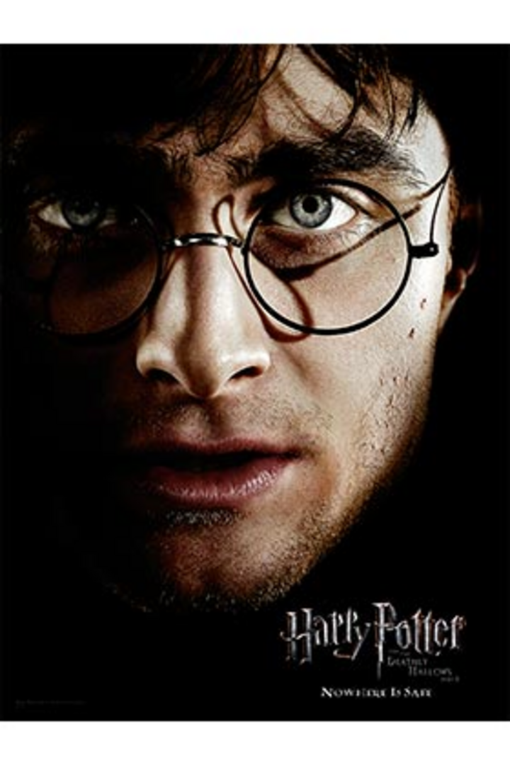 Poster De Vidrio Cara Harry 30X40 Harry Potter