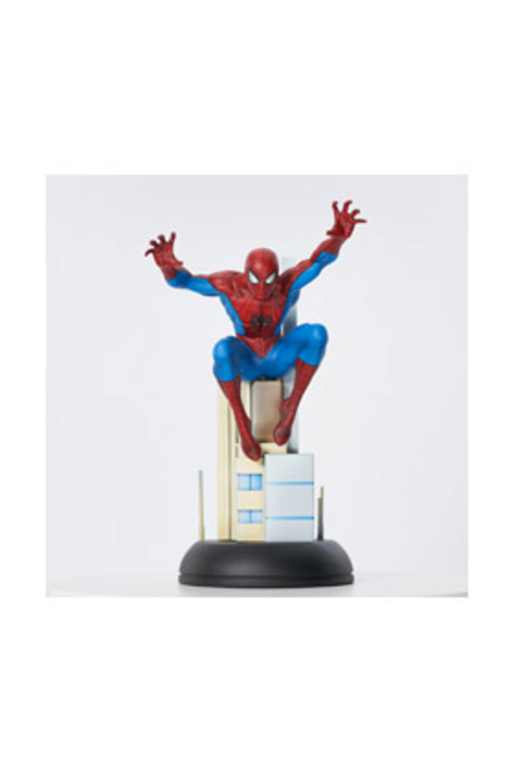 Leaping Spiderman Exclusiva 25 Aniversario SD Figura Marvel Gallery