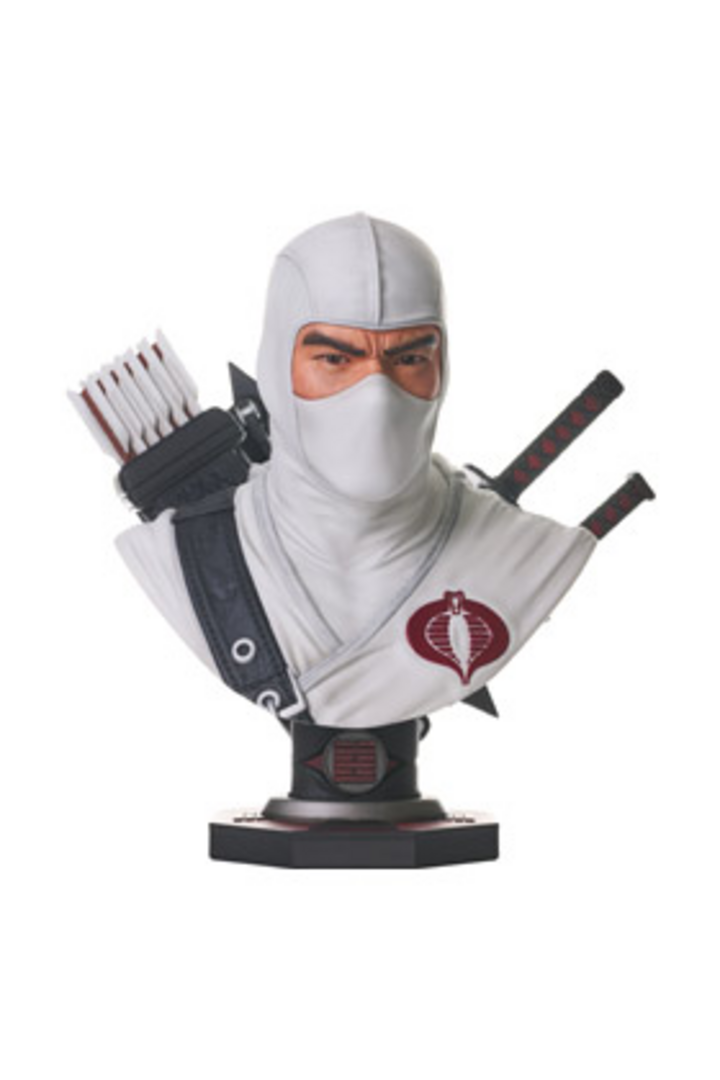 Stormshadow Busto Escala 1/2 G.I. Joe Legends In 3D