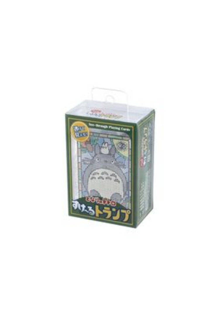 Mi vecino totoro baraja francesa cartas translúcidas 8,8x5,8 cm
