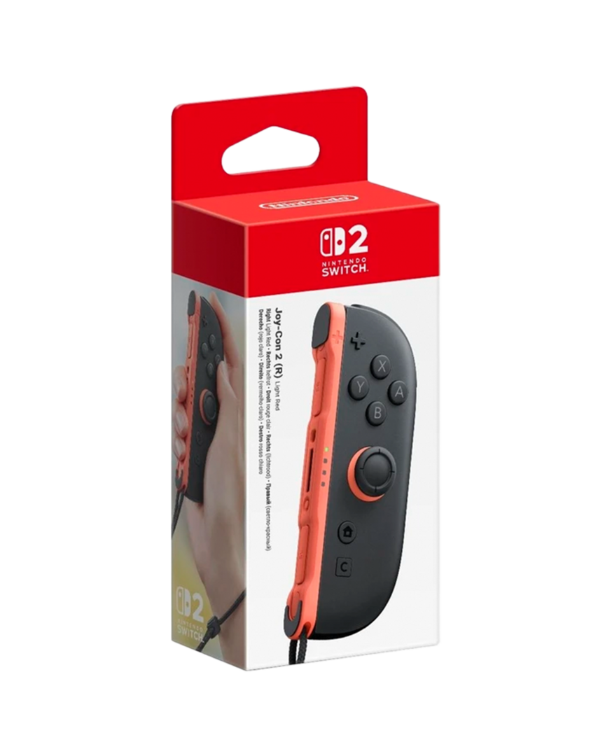 Mando Nintendo Switch 2 - Joy-Con (R) Derecho, Para 2, Vibración HD Sensor de ratón, Rojo – imagen 3