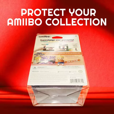 Reservar Caja de PET 10 Protectores para Figuras Amiibo Evoretro 12,8 x 19,2 x 8,9 cm Figuras