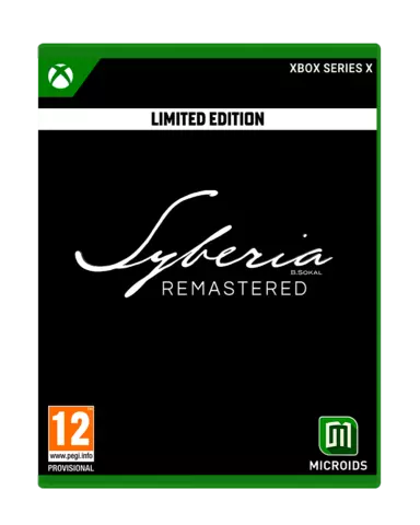 Reservar Syberia - Remastered - Limited Edition Xbox Series Estándar