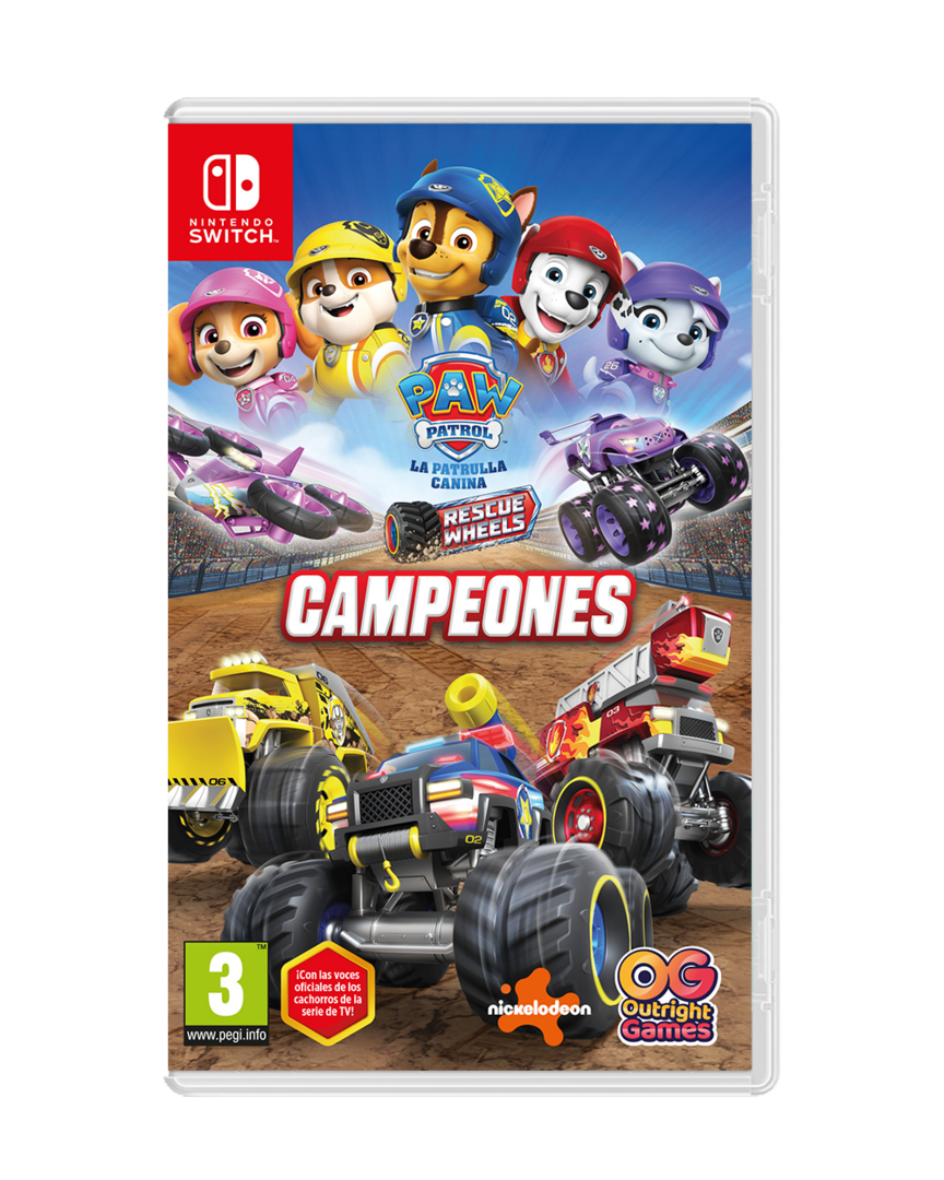 Paw patrol: rescue wheels campeones