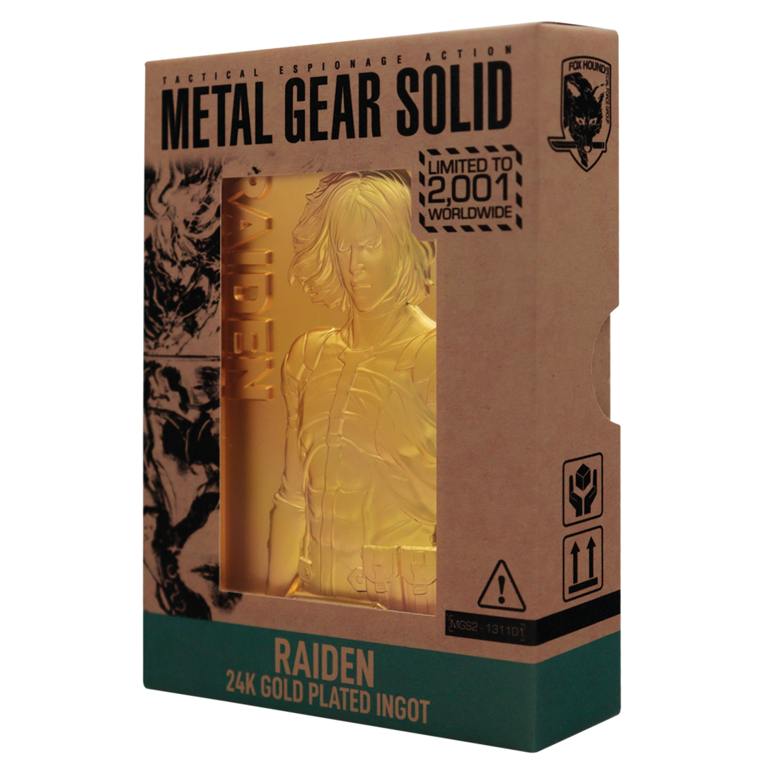Fanattik Lingote Metal Gear Solid Raiden