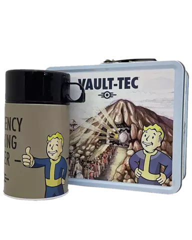Fallout Clean Vault-Tec Lunchbox & Flask