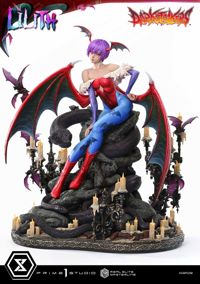 Estatua lilith darkstalkers real elite masterline bonus ver. 1/4 prime 1 studio