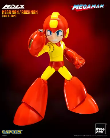 Reservar Figura Megaman Rockman Fire Storm MDLX ThreeZero Figuras Estándar