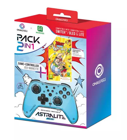 Comprar Oniverse Astralite controller + Asterix et Obelix Slap them all! (Code in Box) Switch Bundle Edition
