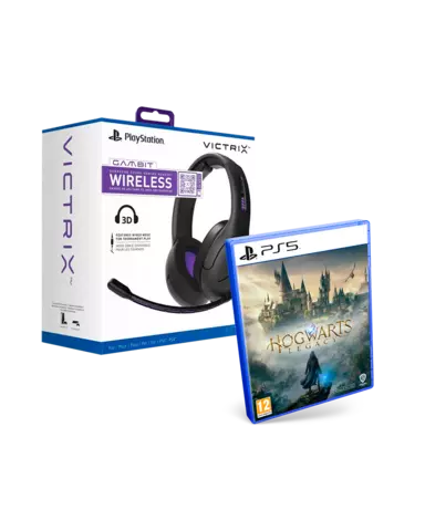 Pack Hogwarts Legacy + Auriculares Gaming Victrix Gambit Wireless