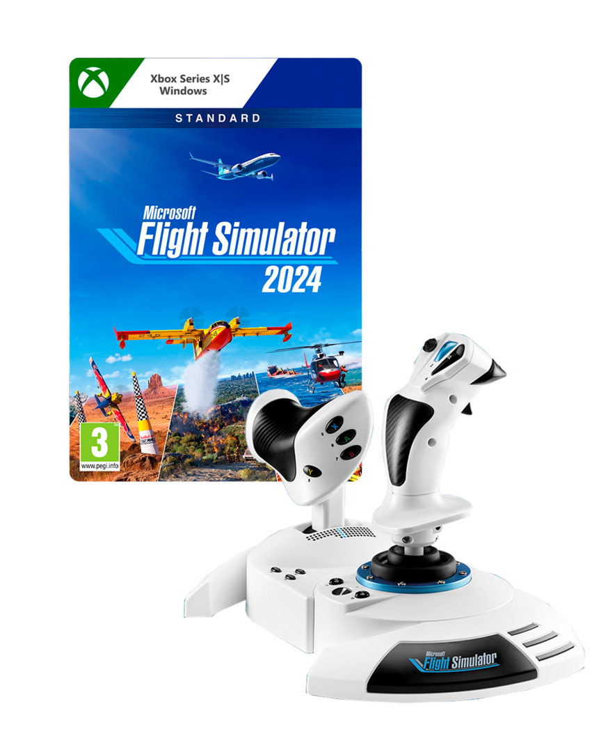 Pack Microsoft Flight Simulator 2024 Edición Estándar + Flightstick T.Flight Hotas One Thrustmaster Ed. Especial