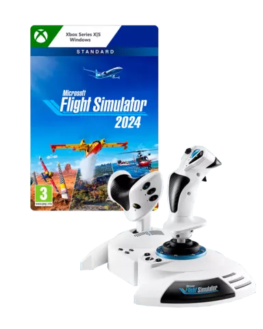 Pack Microsoft Flight Simulator 2024 Edición Estándar + Flightstick T.Flight Hotas One Thrustmaster Ed. Especial