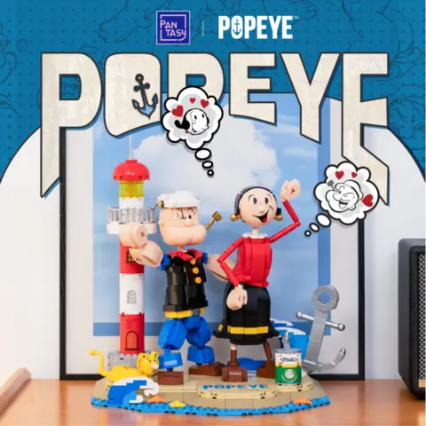 Comprar Popeye & Olivia Set Construcción 33 cm Popeye Estándar