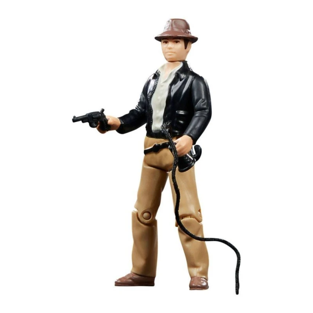 Figura indiana jones retro 9,5 cm en busca del arca perdida adventure series