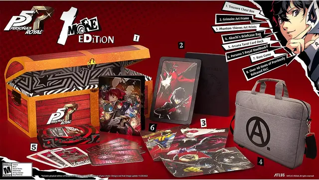 Comprar Persona 5 Royal 1 More Edition Treasure Chest Box Switch 1 More Edition Treasure Chest