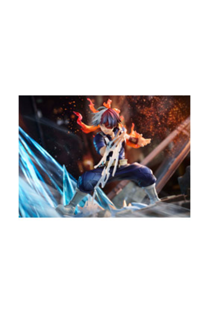 Figura shoto todoroki 19 cm my hero academy escala 1/8