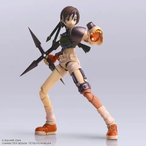 Reservar Figura Yuffie Kisaragi Final Fantasy VII Bring Arts Square Enix Figuras de Videojuegos