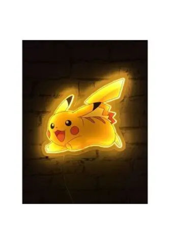 Comprar Pikachu Mural Neon 30 cm Pokemon Estándar