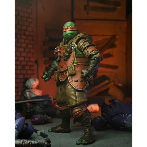 Reservar Figura Michelangelo Flashback Tortugas Ninja El Último Ronin NECA Figuras Estándar