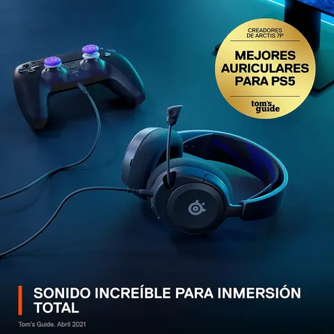 Comprar Auriculares Gaming Arctis Nova 1P con cable Steelseries PS5 screen 10