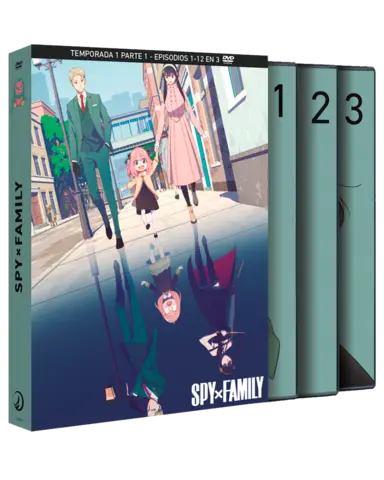 Comprar Spy Family Temporada 1 Parte 1 Edición DVD Estándar DVD
