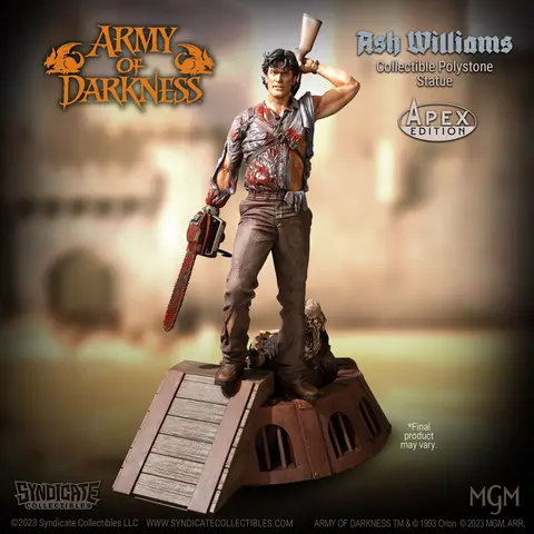 Reservar Estatua Ash Williams 28 cm Army of Darkness Escala 1:10 Estatuas Estándar