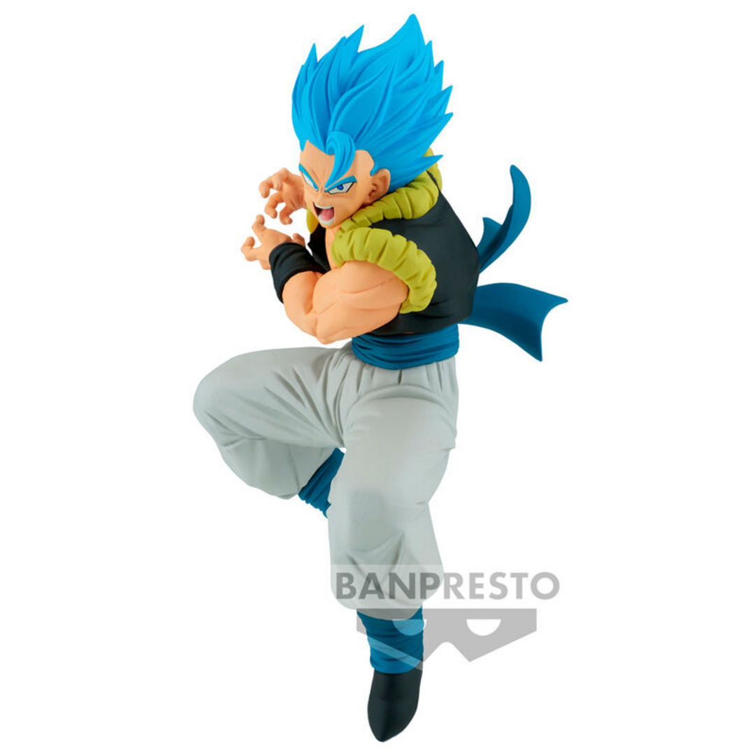 Figura ssgss gogeta vs ss broly match makers dragon ball super 12cm