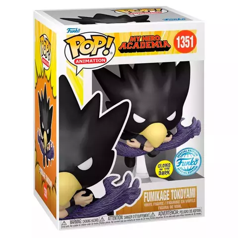 Comprar Figura POP My Hero Academia Fumikage Tokoyami Exclusive Figuras Estándar