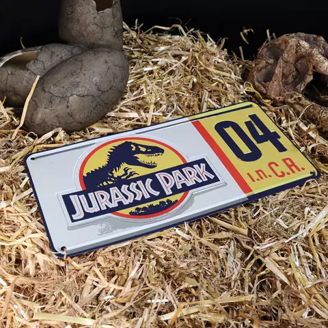 Comprar Réplica Matrícula Jurassic Park Fanattik Limitada