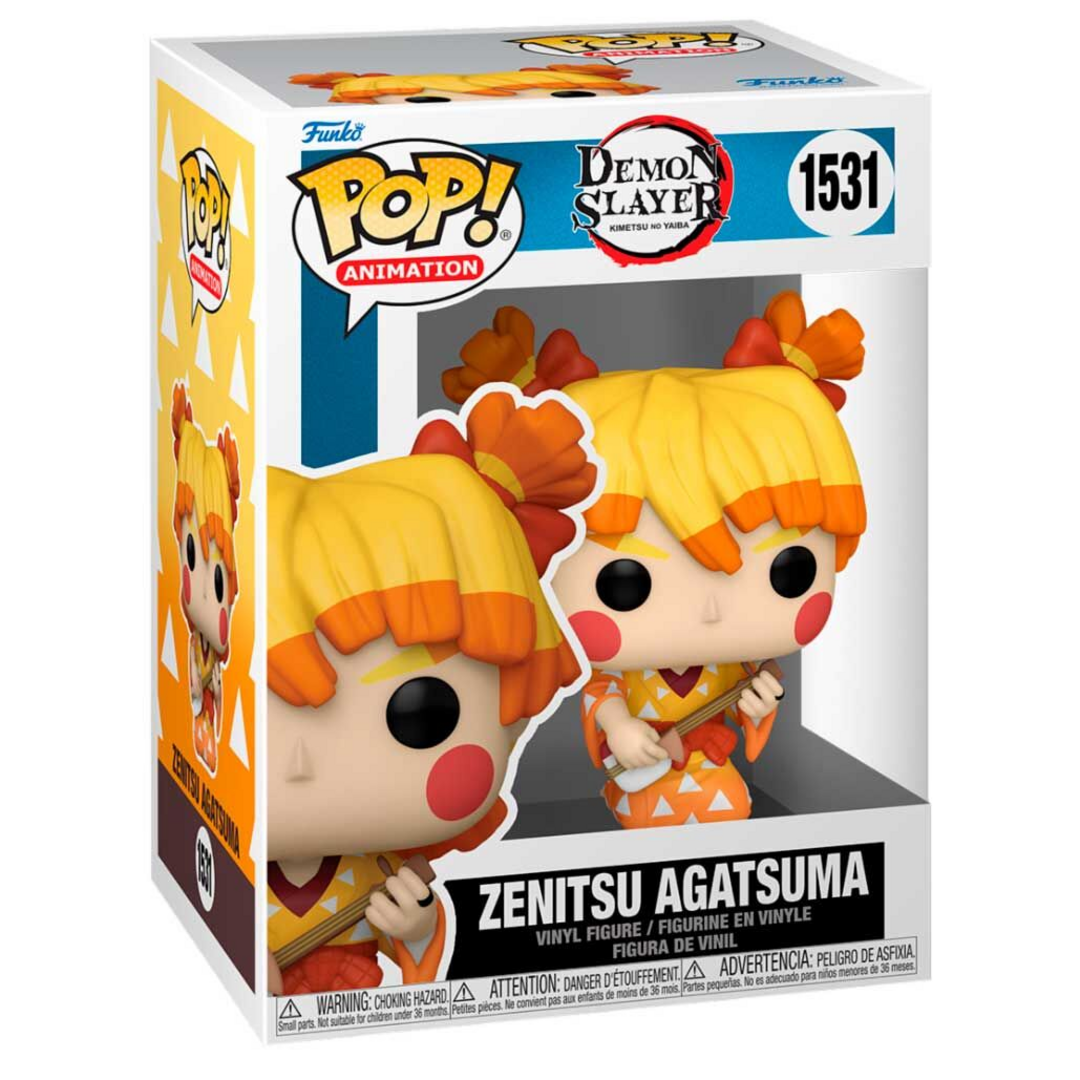 Figura pop demon slayer kimetsu no yaiba zenitsu agatsuma