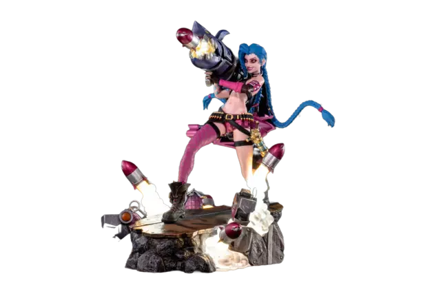 Reservar Figura Jinx Estatua Resina Escala 1/6 League of Legends 32 cm Estatuas