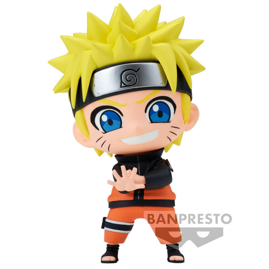 Banpresto Figura de Acción Naruto Uzumaki - Naruto Shippuden Repoprize, 10 cm, BP89342P Multicolor. Estatua Coleccionable, Figura Detallada y Regalo óptimo para Fans del Anime.