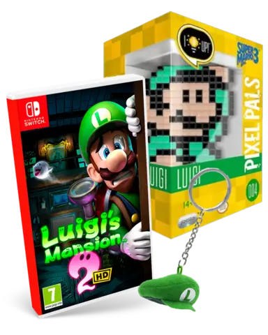 Reservar Luigi's Mansion 2 HD + Pixel Pals Luigi Switch Pack Pixel Pals