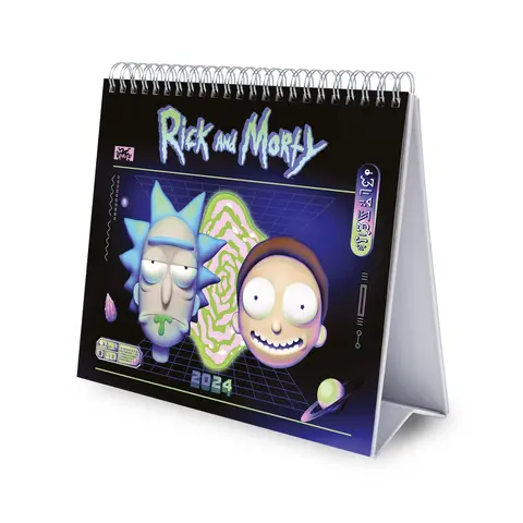 Comprar Calendario De Escritorio Deluxe 2024 Rick Y Morty 