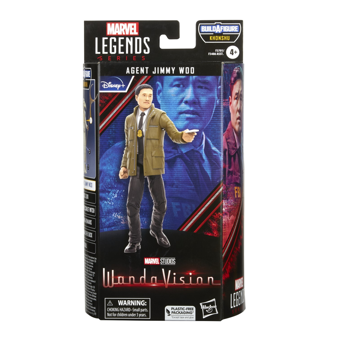 Figura Marvel Wandavision Agente Jimmy Woo Serie Legends