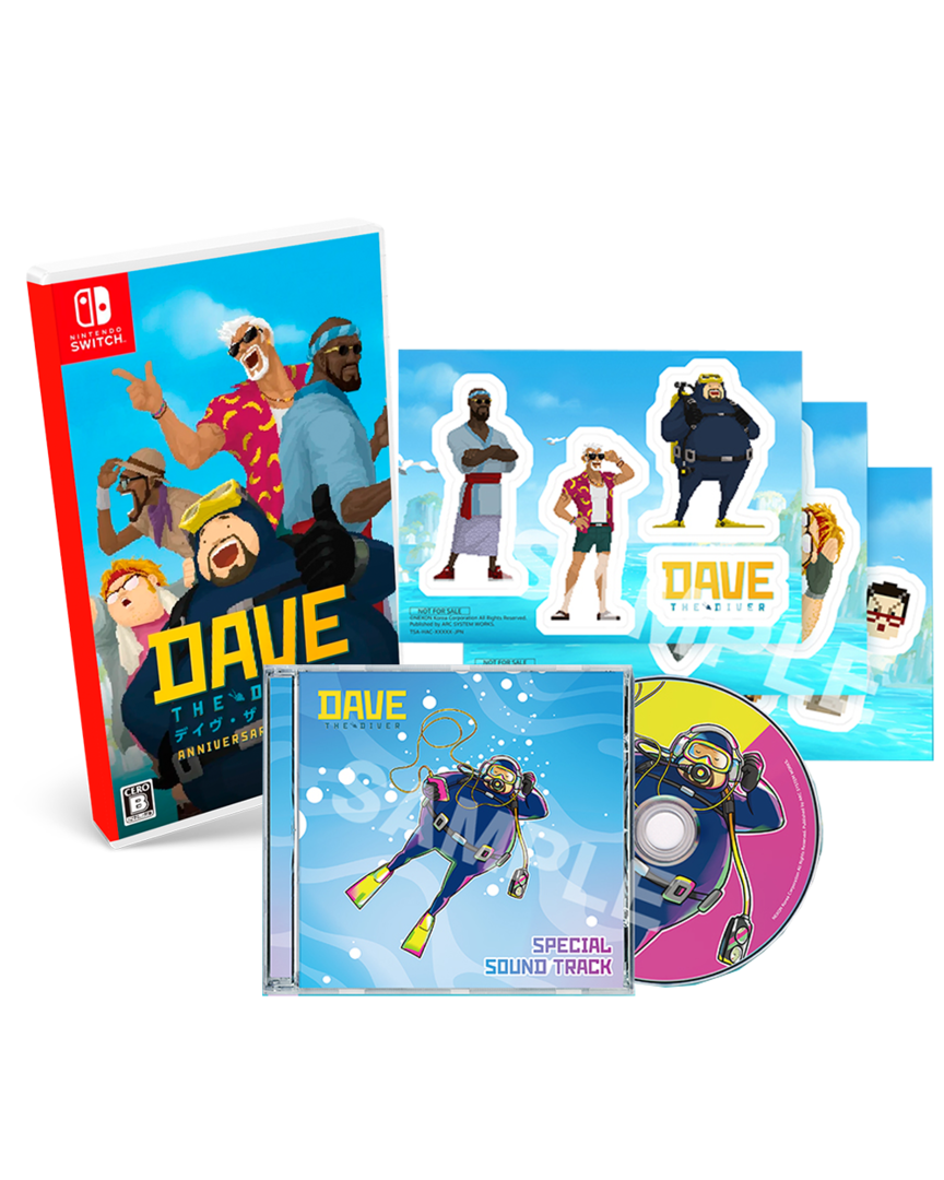 Dave the diver - anniversary edition - import - japan