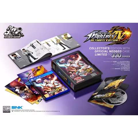 Reservar KoF XIV UE Edición Coleccionista 30º Aniversario PS4 Coleccionista - EEUU