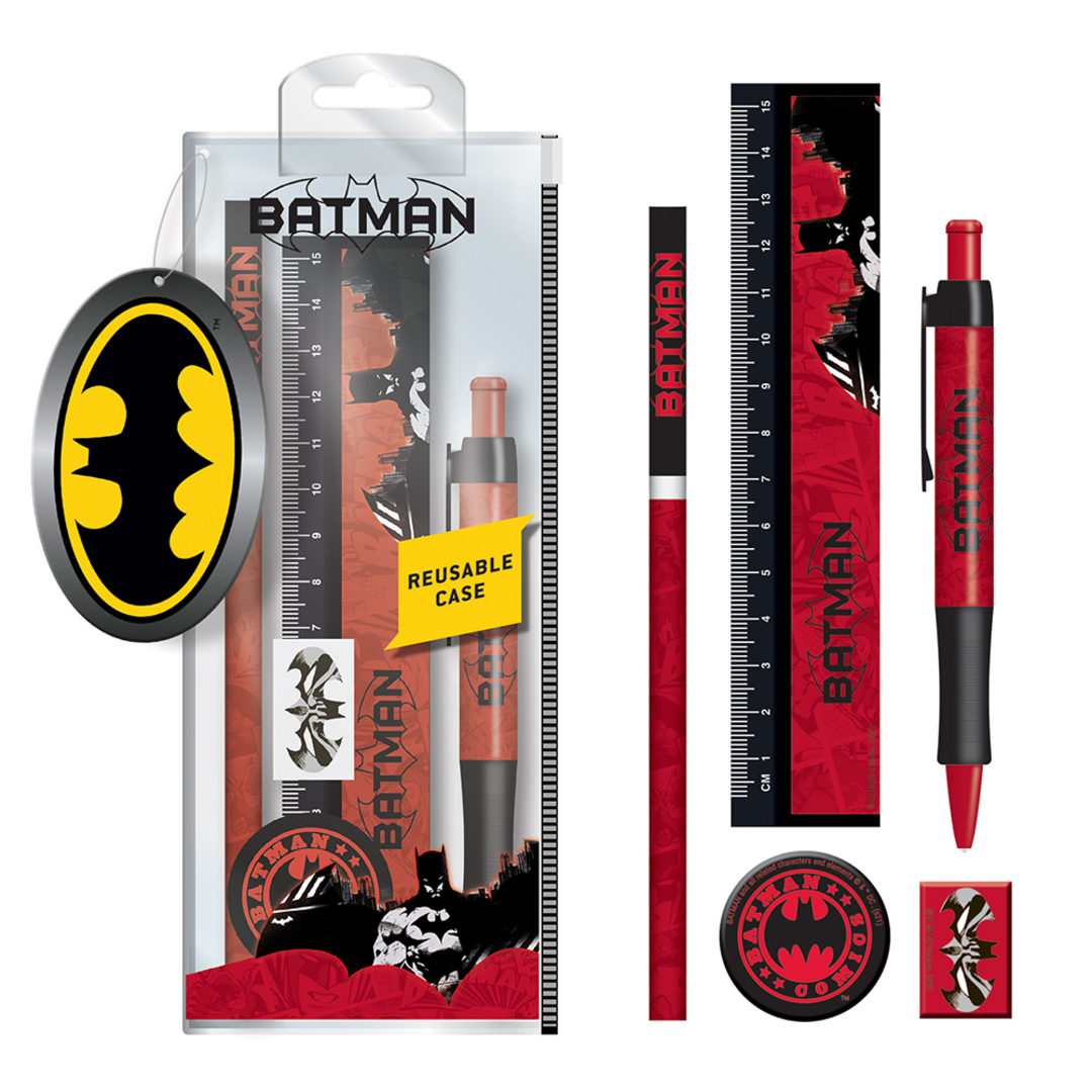 Batman - set de papelería red