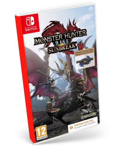 Reservar Monster Hunter Rise Sunbreak - CIB Switch Estándar | Código Descarga