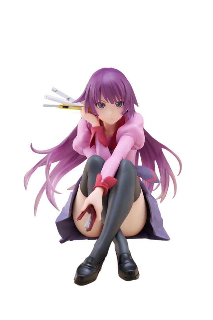 Figura Hitagi Senjougahara Monogatari Desktop Cute Taito 13cm
