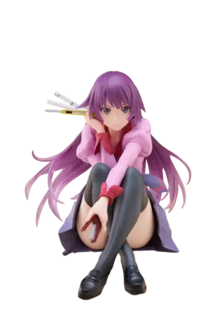 Reservar Figura Hitagi Senjougahara Monogatari Desktop Cute Taito 13cm Figuras Estándar