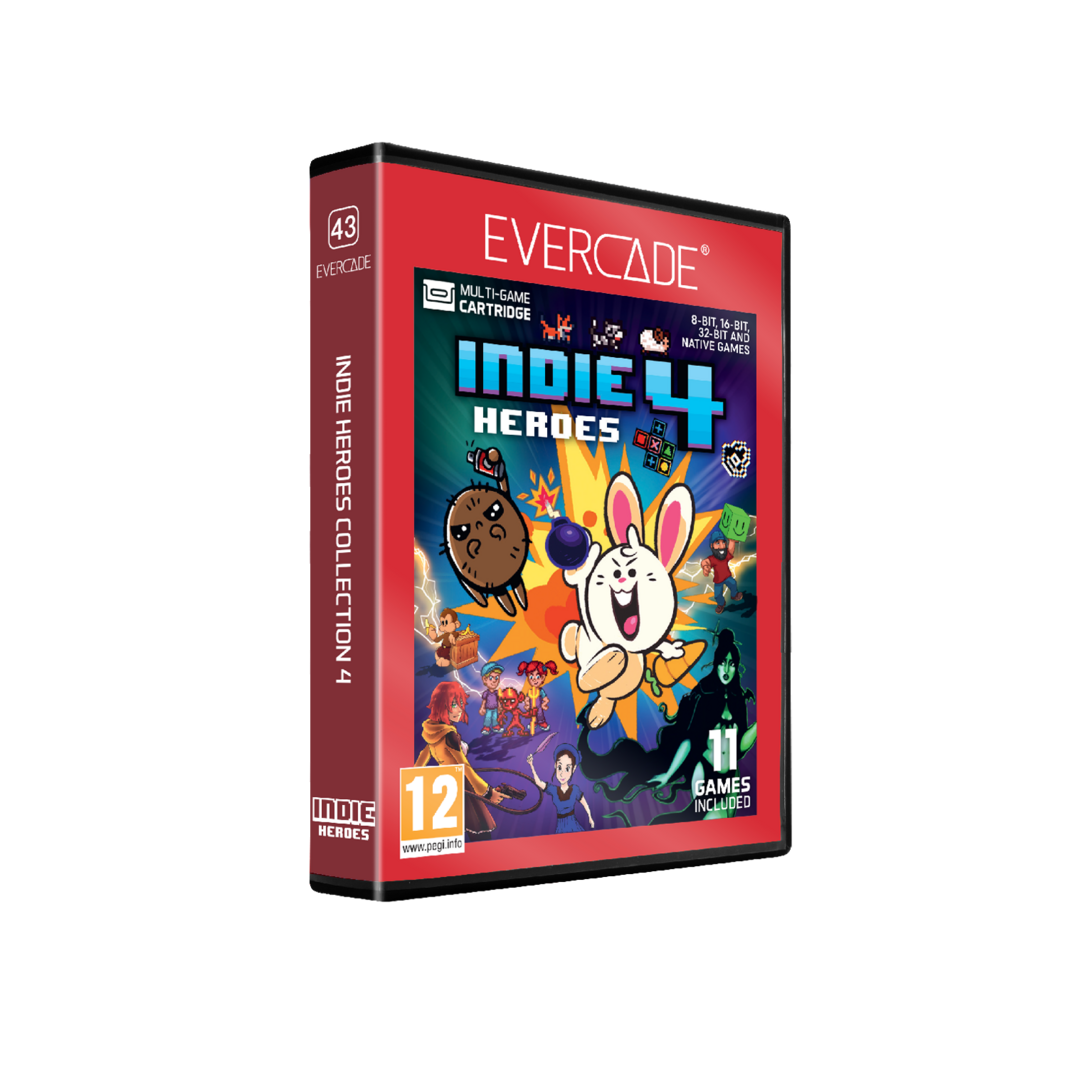 Cartucho evercade indie heroes collection 4