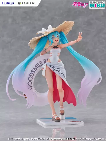 Reservar Figura Racing Miku 2024: Tropical Ver. 1/7 Hatsune Miku GT Project Tenitol Furyu Figuras Estándar