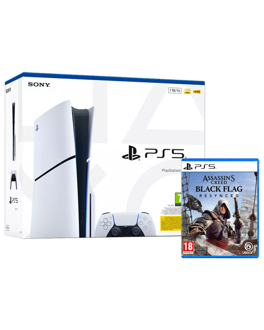 Consola PS5 Chassis E + Assassin's Creed IV: Black Flag Resynced
