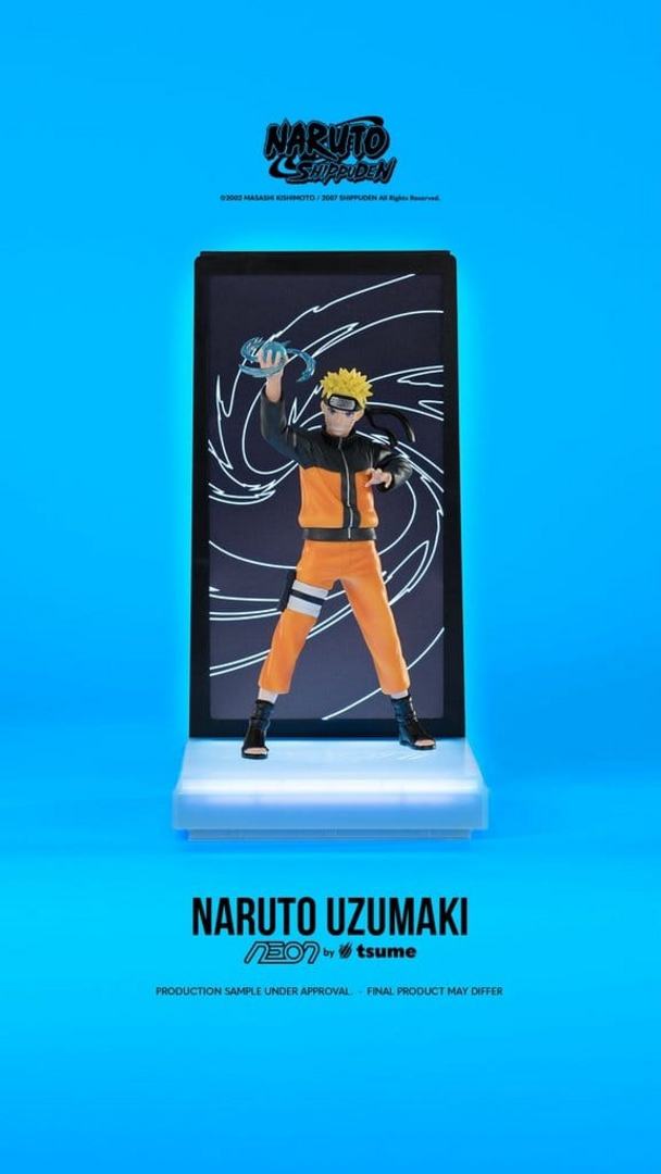 Figura naruto uzumaki naruto shippuden 1/9 neon tsume
