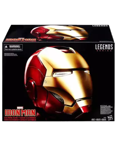 Comprar Casco Iron Man Réplica 1:1 Edición Marvel Legends Réplicas Estándar